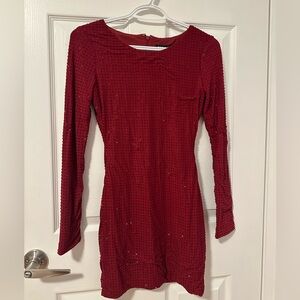 BABYBOO TENNESSE MINI DRESS - RED